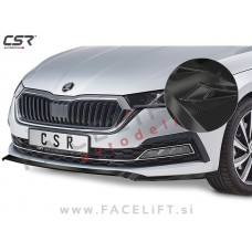 Škoda Octavia 19- podaljšek sprednjega odbijača karbon (sijaj)