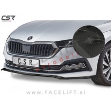 Škoda Octavia 19- podaljšek sprednjega odbijača karbon (mat)