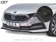 Škoda Octavia 19- podaljšek sprednjega odbijača karbon (mat)