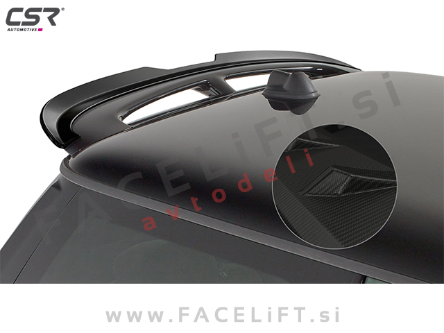 Mini John Cooper Works R56 08-13 strešni spojler karbon (mat)