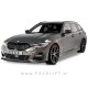 BMW 3 G20 G21 M 19- podaljšek sprednjega odbijača črni (mat)