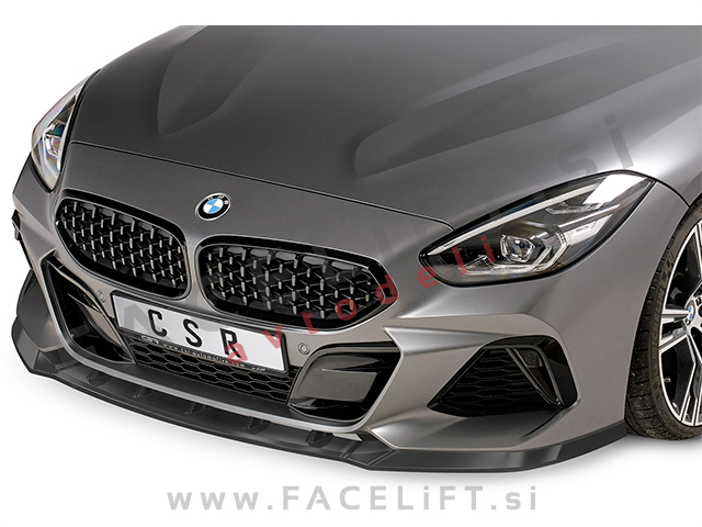 BMW Z4 G29 M 18- podaljšek sprednjega odbijača črni (mat)