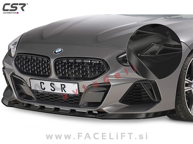 BMW Z4 G29 M 18- podaljšek sprednjega odbijača črni (sijaj)
