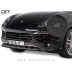 Porsche Cayenne 92A 10-14 podaljšek sprednjega odbijača črni (mat)