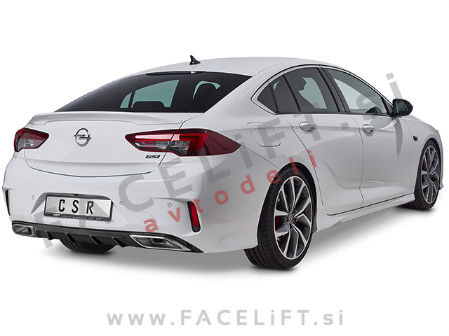 Opel Insignia B GSI 17- difuzor črni (mat)