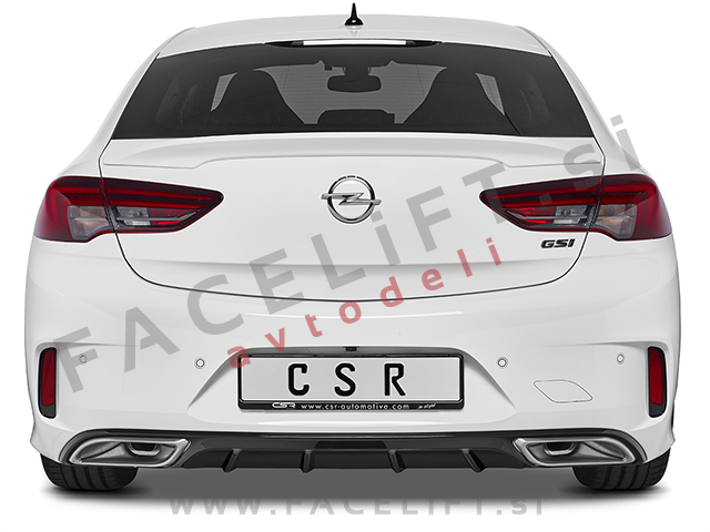 Opel Insignia B GSI 17- difuzor črni (mat)