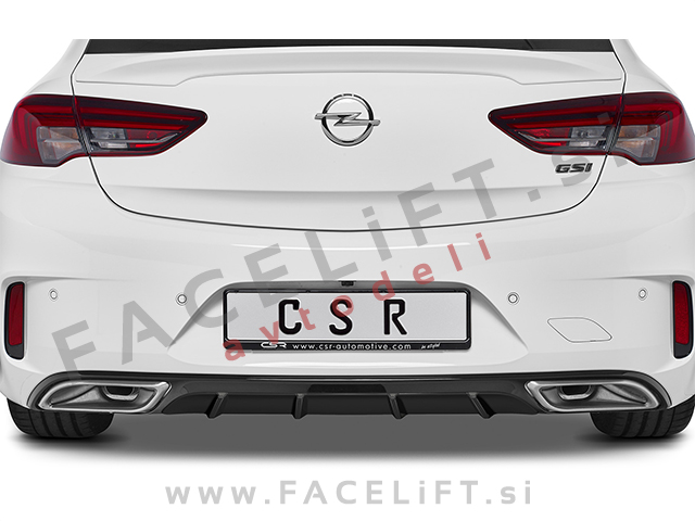 Opel Insignia B GSI 17- difuzor karbon (sijaj)