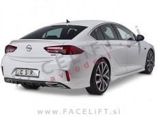 Opel Insignia B GSI 17- difuzor karbon (mat)