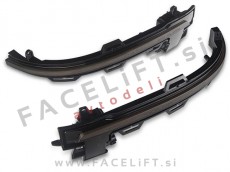 BMW X4 F26 14-18 LED smerniki bočnih ogledal zatemnjeni (smoke)