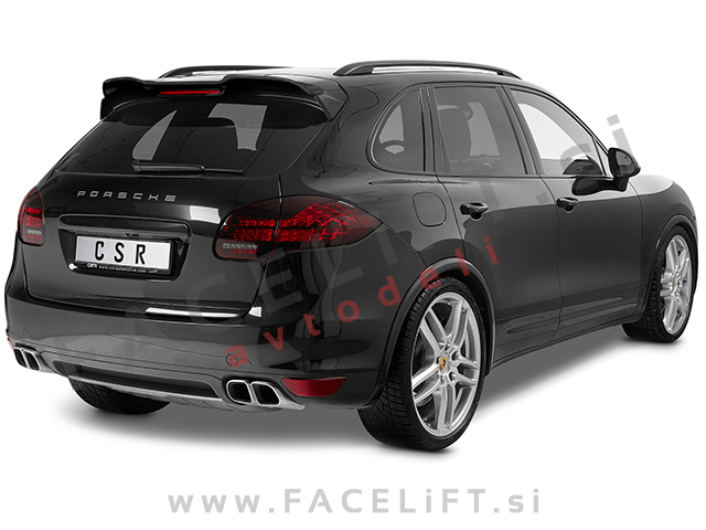 Porsche Cayenne 92A 10-17 strešni spojler črni (mat)