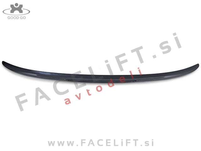 BMW 3 F30, M3 F80 11-19 spojler za prtljažnik karbon (sijaj)