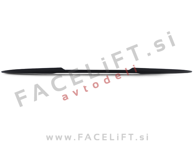 BMW 3 F30, M3 F80 11-19 spojler za prtljažnik karbon (sijaj)