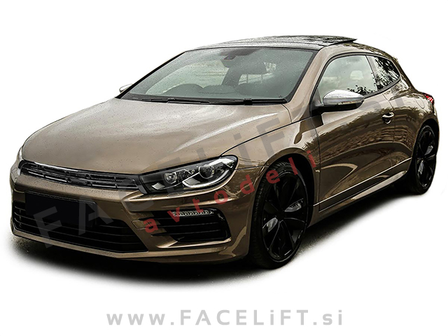 VW Scirocco 3 08-14 maska črna (sijaj)