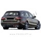 Mercedes C Karavan S205 AMG Line 14-18 difuzor z nastavki za izpuh črni (mat)