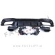 Mercedes GLE W166 AMG Line 15-18 difuzor z nastavki za izpuh