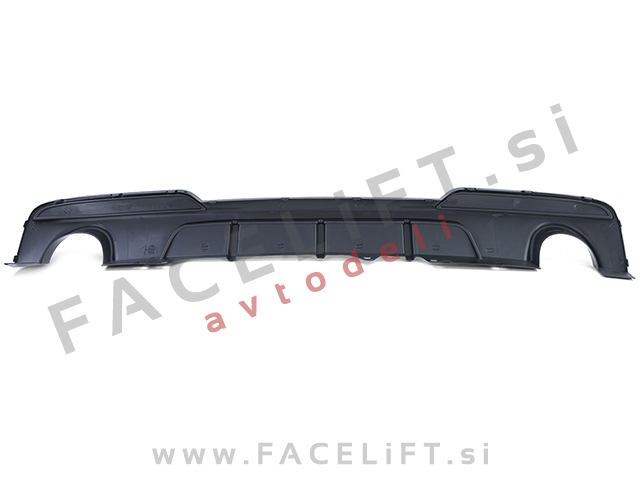 BMW 5 F10 F11 M 10-17 difuzor M-Performance črni (sijaj)