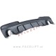 BMW 5 F10 F11 M 10-17 difuzor M-Performance črni (sijaj)