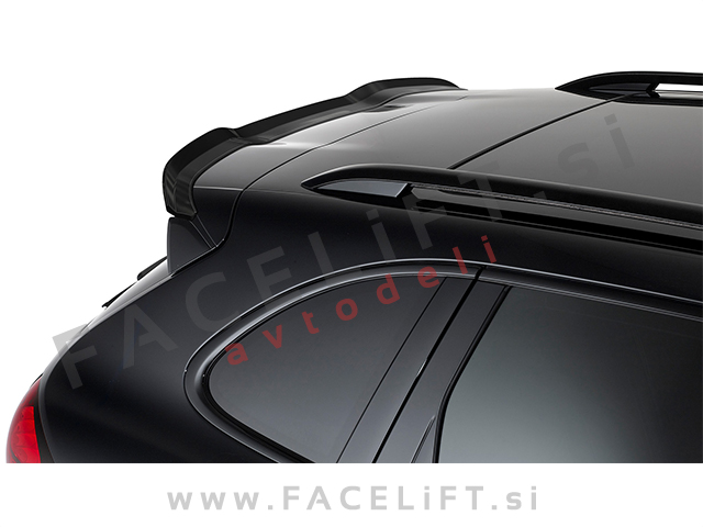 Porsche Cayenne 92A 10-17 strešni spojler črni (mat)