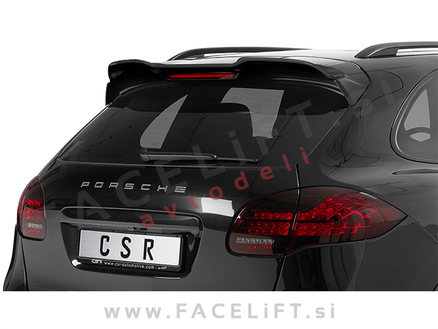 Porsche Cayenne 92A 10-17 strešni spojler črni (mat)