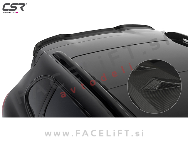 Porsche Cayenne 92A 10-17 strešni spojler karbon (mat)