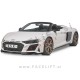 Audi R8 4S 8W 19- podaljšek sprednjega odbijača črni (mat)