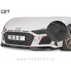 Audi R8 4S 8W 19- podaljšek sprednjega odbijača črni (mat)