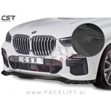 BMW X5 G05 M 18- podaljšek sprednjega odbijača črni (mat)