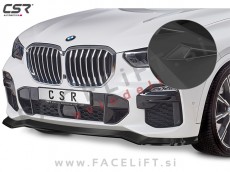 BMW X5 G05 M 18- podaljšek sprednjega odbijača črni (mat)