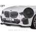 BMW X5 G05 M 18- podaljšek sprednjega odbijača karbon (mat)