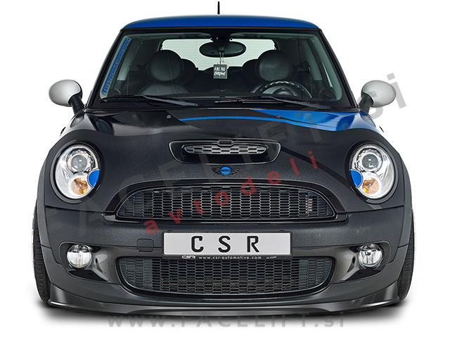 Mini Cooper S R56 06-10 podaljšek sprednjega odbijača črni (mat)