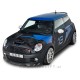 Mini Cooper S R56 06-10 podaljšek sprednjega odbijača črni (sijaj)
