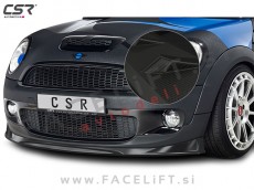 Mini Cooper S R56 06-10 podaljšek sprednjega odbijača karbon (mat)