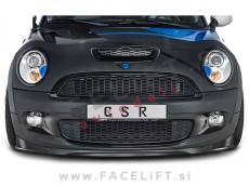 Mini Cooper S R56 06-10 podaljšek sprednjega odbijača karbon (mat)