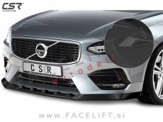 Volvo S90 16-20 podaljšek sprednjega odbijača črni (mat) Volvo S90 16-20 podaljšek sprednjega odbijača črni (mat)