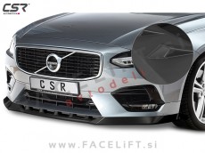 Volvo S90 16-20 podaljšek sprednjega odbijača črni (mat) Volvo S90 16-20 podaljšek sprednjega odbijača črni (mat)