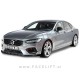 Volvo S90 16-20 podaljšek sprednjega odbijača črni (sijaj)