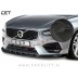 Volvo S90 16-20 podaljšek sprednjega odbijača karbon (mat)
