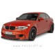 BMW 1 E81 E82 E87 E88 M1 04-13 podaljšek sprednjega odbijača karbon (sijaj)