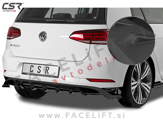 VW Golf 7 17-20 difuzor črni (mat) VW Golf 7 17-20 difuzor črni (mat)