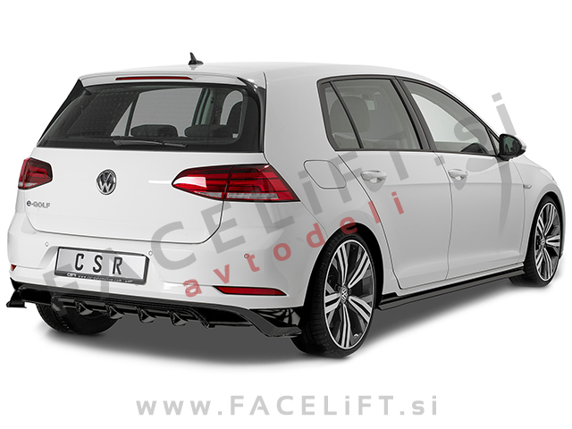 VW Golf 7 17-20 difuzor črni (sijaj)