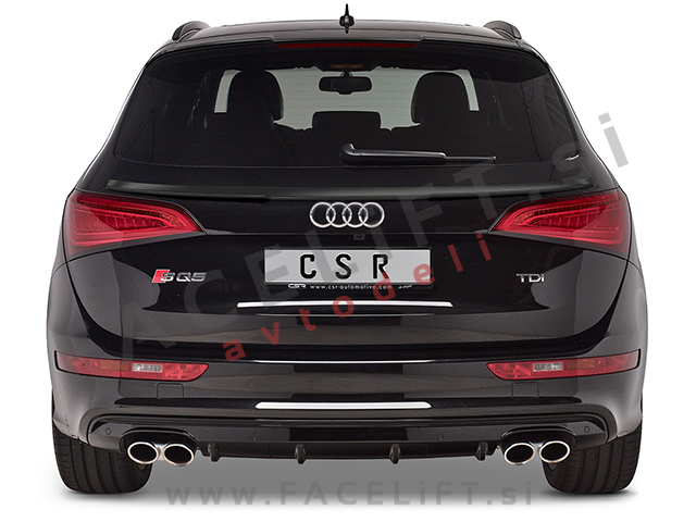Audi Q5 S line, SQ5 8R 12-16 strešni spojler karbon (sijaj)