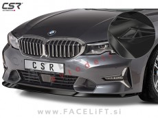 BMW 3 G20 G21 Sport Line, Luxury Line 19- podaljšek sprednjega odbijača črni (sijaj)