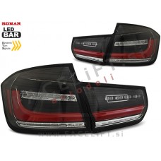 BMW 3 Limuzina F30 11-19 zadnje LED luči DTS Črne