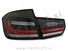 BMW 3 Limuzina F30 11-19 zadnje LED luči DTS Črne