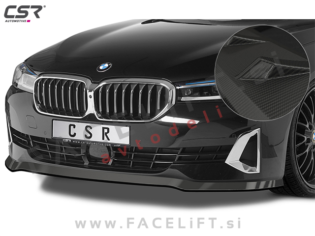 BMW 5 G30 G31 LCI 20- podaljšek sprednjega odbijača karbon (mat) BMW 5 G30 G31 LCI 20- podaljšek sprednjega odbijača karbon (mat)