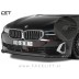 BMW 5 G30 G31 LCI 20- podaljšek sprednjega odbijača karbon (mat)