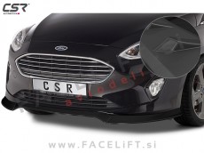 Ford Fiesta 17- podaljšek sprednjega odbijača črni (mat)