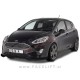 Ford Fiesta 17- podaljšek sprednjega odbijača črni (mat)
