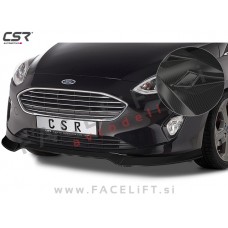 Ford Fiesta 17- podaljšek sprednjega odbijača karbon (sijaj)