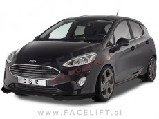 Ford Fiesta 17- podaljšek sprednjega odbijača karbon (mat)